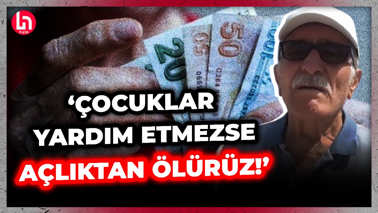 10 bin lirayla geçinmek zorunda kalan emeklilerden yürekleri dağlayan isyan!