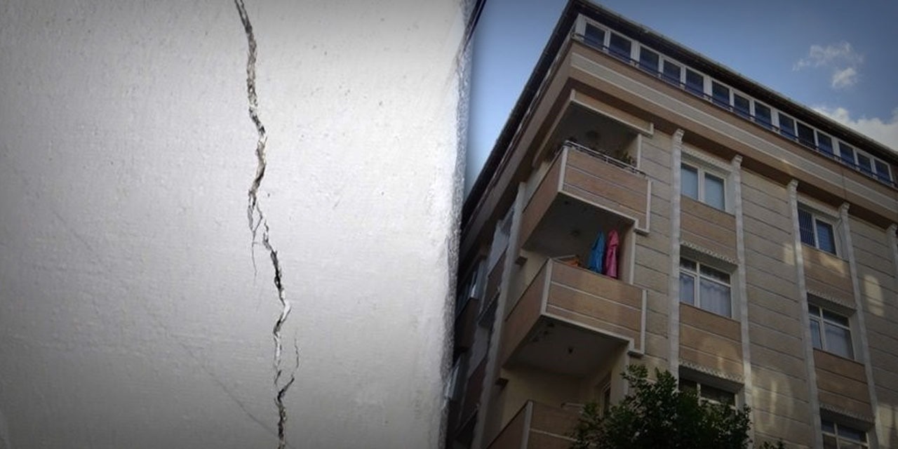 Avcılar'da Kolonlar Çatlıyor! Vatandaşlar Deprem Riskli Evlerde Yaşıyor