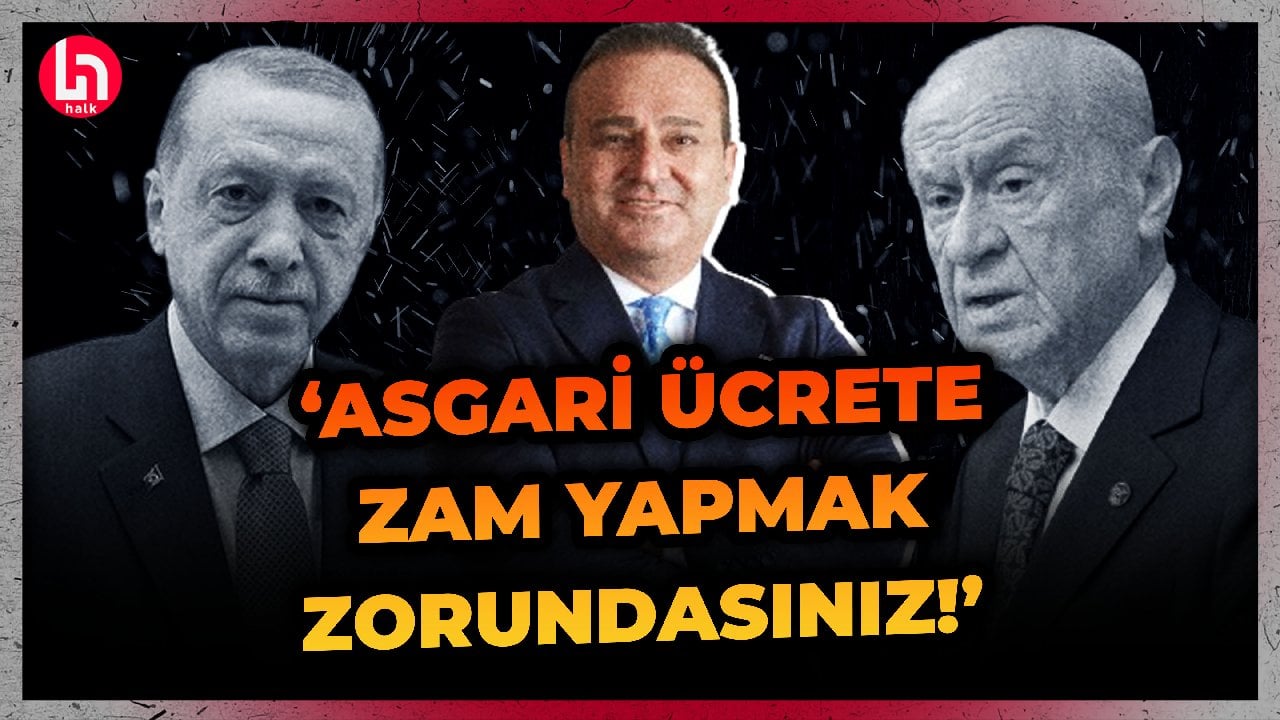 Ekrem Açıkel'den Erdoğan ve Bahçeli'ye açık 'Asgari ücret' mektubu!