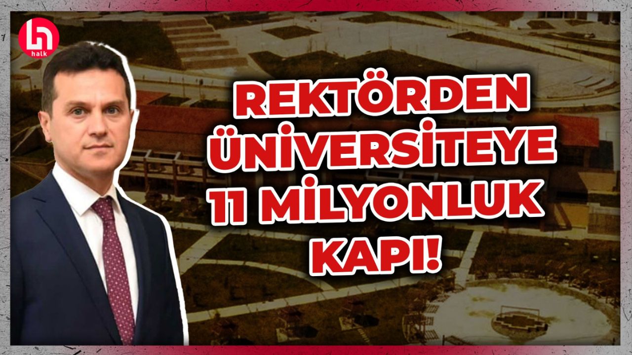 Vay Rektör bey vay! Tasarruf genelgesini 'kapı' için deldi: 11 milyon TL'ye kapı yaptırıyor!