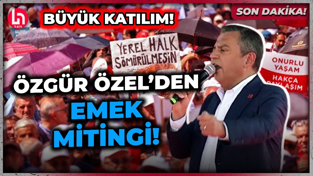 SON DAKİKA! CHP'den Gebze'de büyük emek mitingi! İşte meydandaki coşkulu dakikalar!