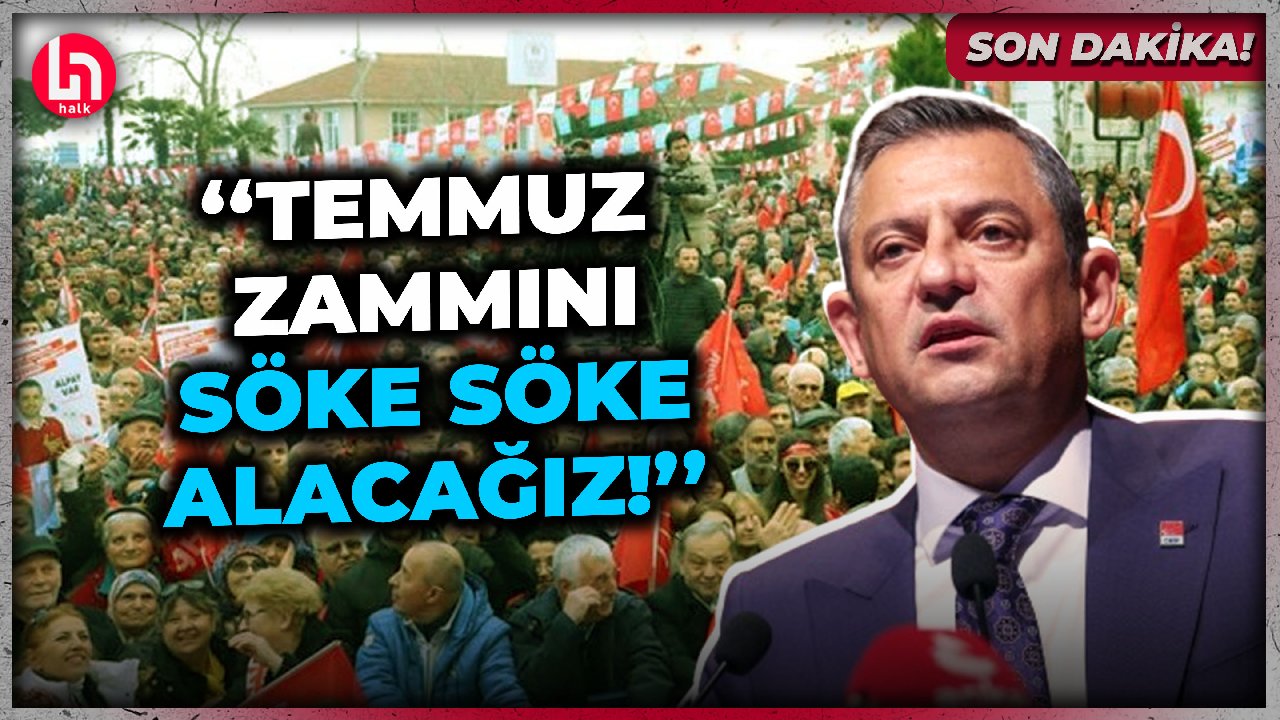 SON DAKİKA! Özgür Özel'den emekli, memur ve asgari ücretliye zam çağrısı! İşte o anlar!