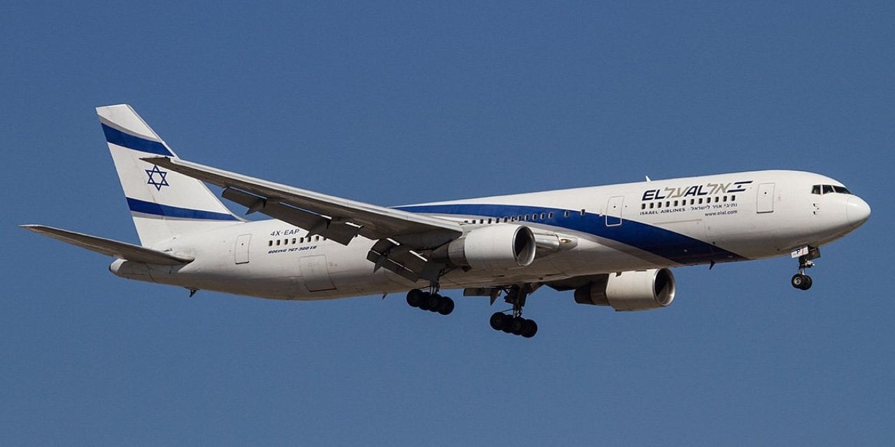 İsrail Uçağı Türkiye'ye Acil İniş Yaptı