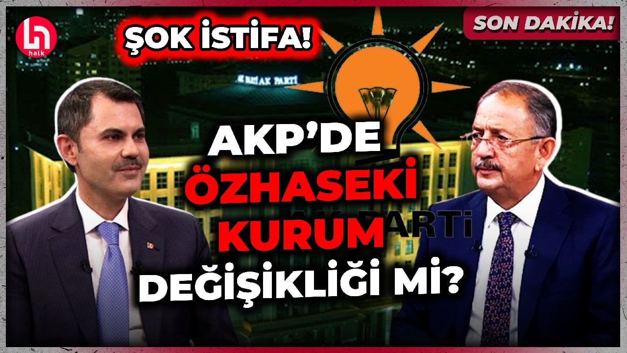 SON DAKİKA! Çevre Bakanı Özhaseki'den istifa! Murat Kurum tekrar kabineye mi dönüyor? İşte kulis!