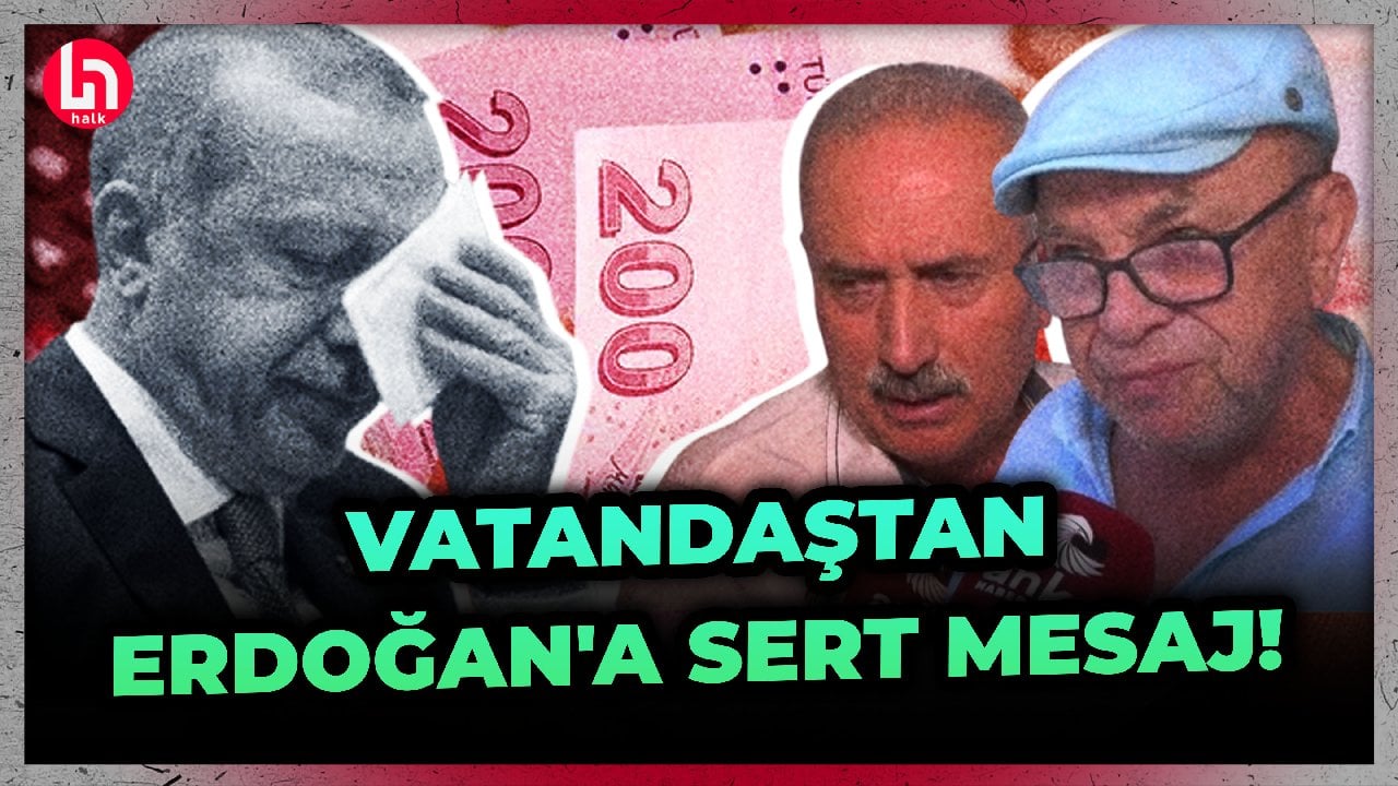 Beyoğlu'nda emeklilerden Erdoğan'ı şoka uğratacak mesaj: Gerekeni yapacağız!