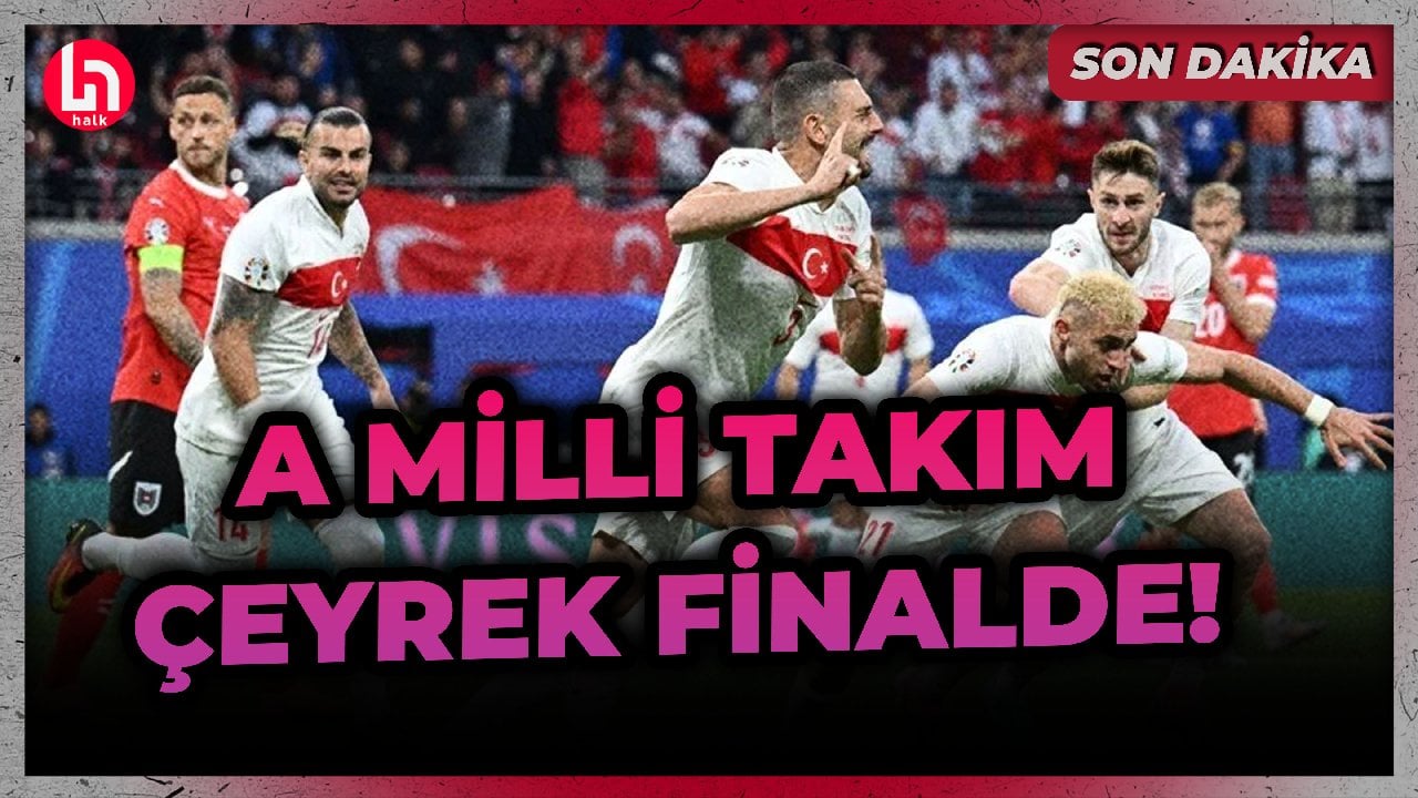 SON DAKİKA! A Milliler çeyrek finalde! Türkiye, Avusturya'yı 2-1 mağlup ederek tur atladı!