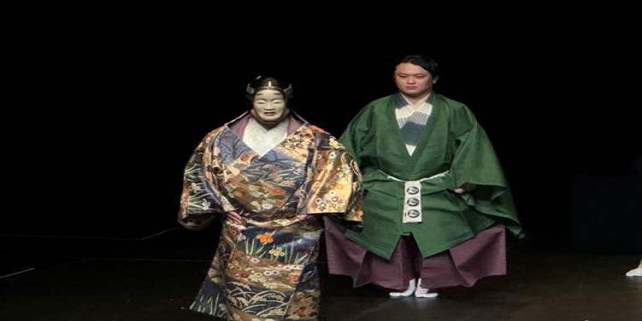 Samuray kültürüne ait  Noh Tiyatrosu Harbiye'de izleyiciyle buluştu