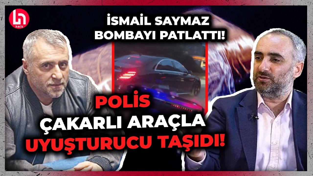 Polis aracıyla 'uyuşturucu' taşıdılar! İsmail Saymaz, gündemi sarsan uyuşturucu ağını deşifre etti!