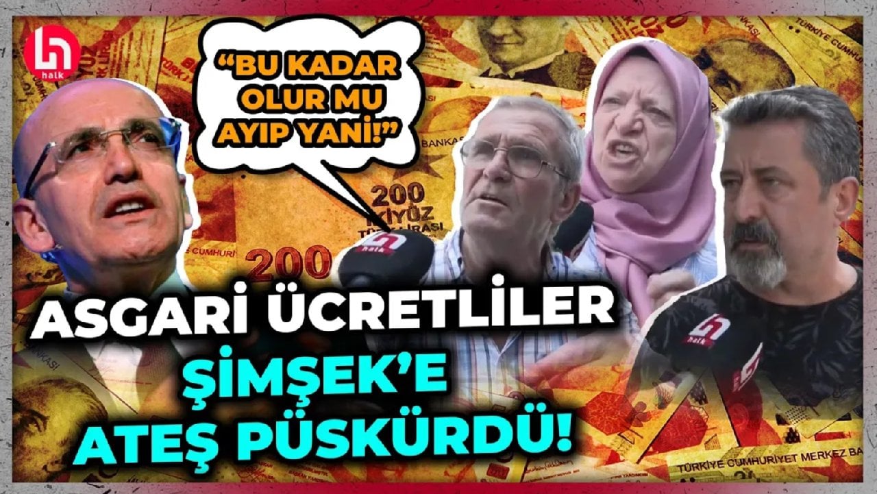 Mehmet Şimşek'in "Asgari ücret düşük değil" sözlerine vatandaş ateş püskürdü!