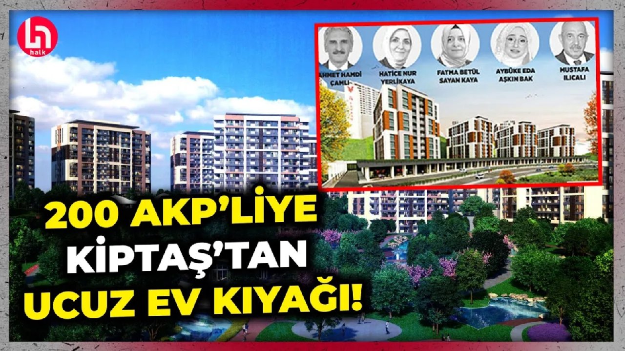 AKP döneminde İBB, KİPTAŞ evlerini yandaşlarına böyle peşkeş çekmiş!