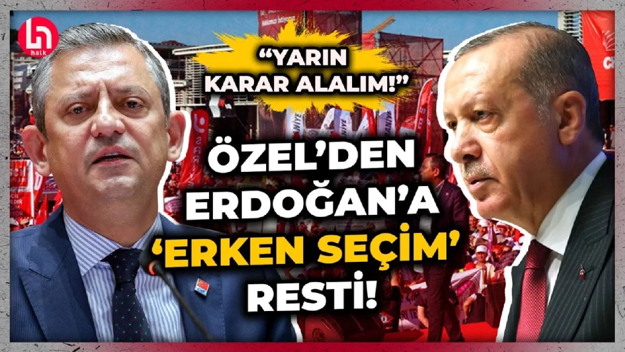 Özgür Özel, Erdoğan'a meydan okudu! Asgari ücret zammına böyle isyan etti!