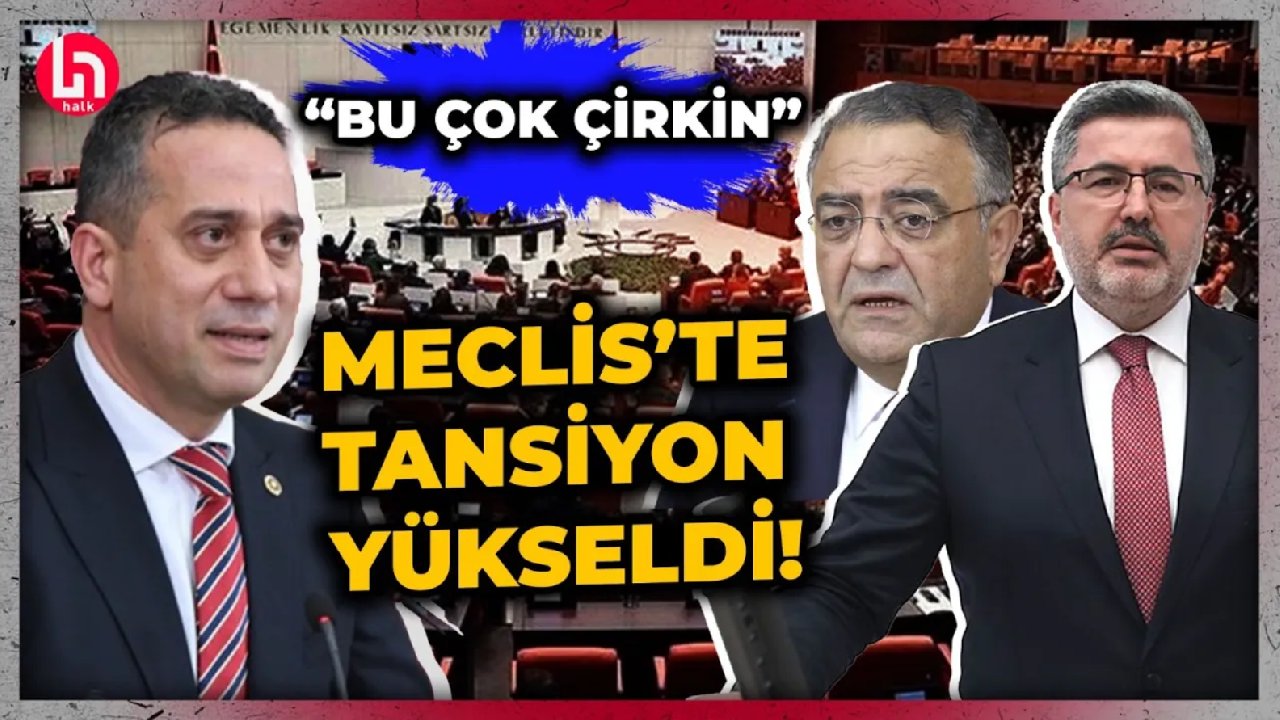 Meclis'te ortam gerildi! CHP'li Ali Mahir Başarır'dan AKP'li vekile zehir zemberek sözler!