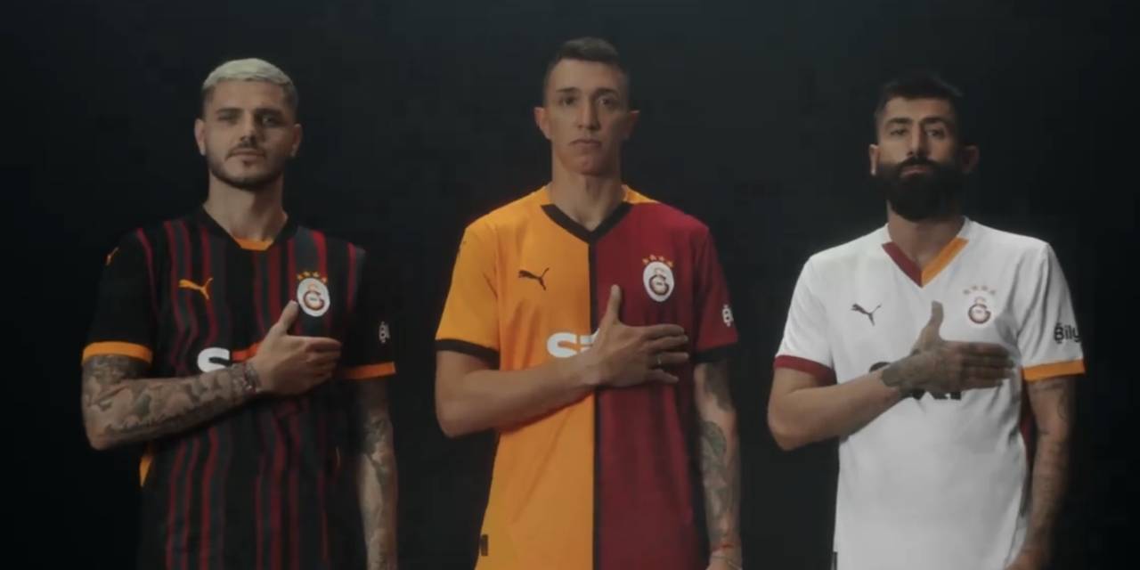 Galatasaray Yeni Sezon Formasını Tanıttı
