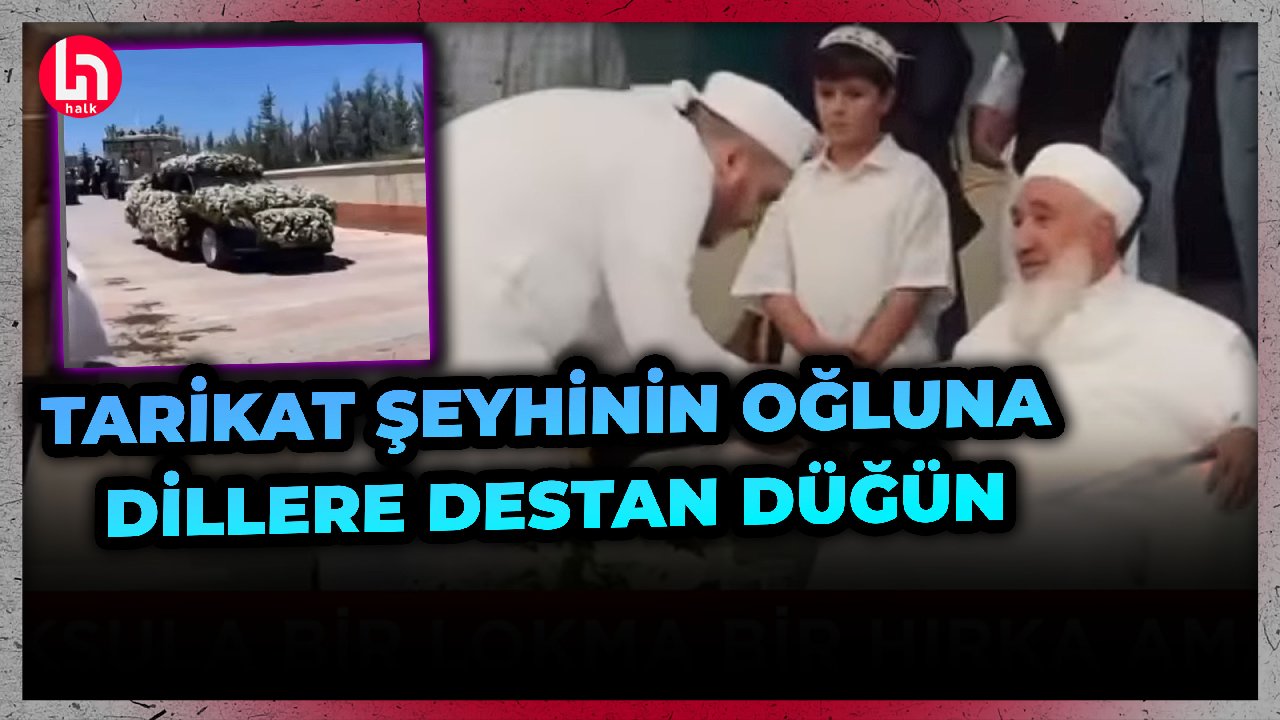 Bakanlıklara sızan Menzil'de dillere destan düğün: Paranın su gibi aktığı düğün 3 gün 3 gece sürdü!
