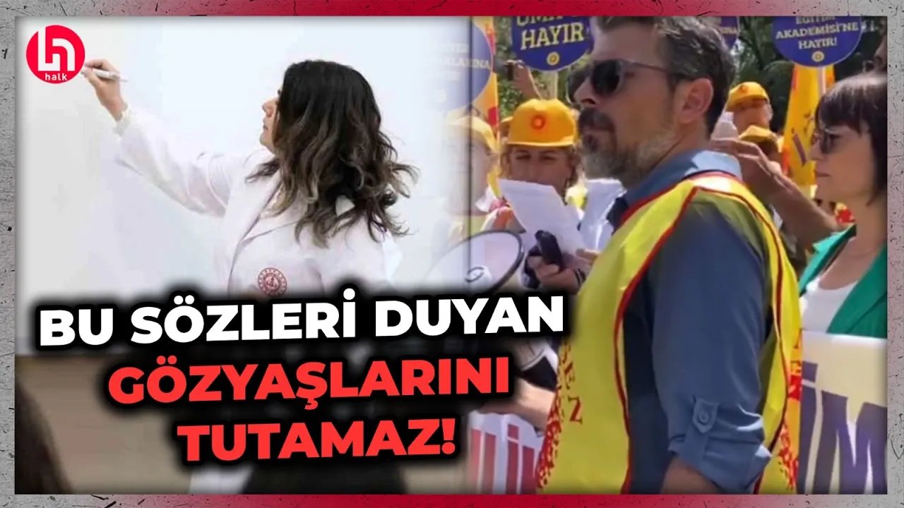 Öğretmenlerin hali perişan! Hiçbir güvenceleri yok: Halk TV yayınında konuşan öğretmen yürek burktu!