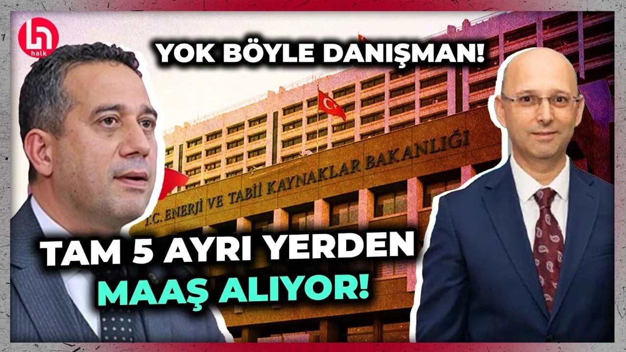 Dünyanın hiçbir yerinde böyle bir rezalet yok! Bakanın danışmanı 5 ayrı yerden maaş alıyor!