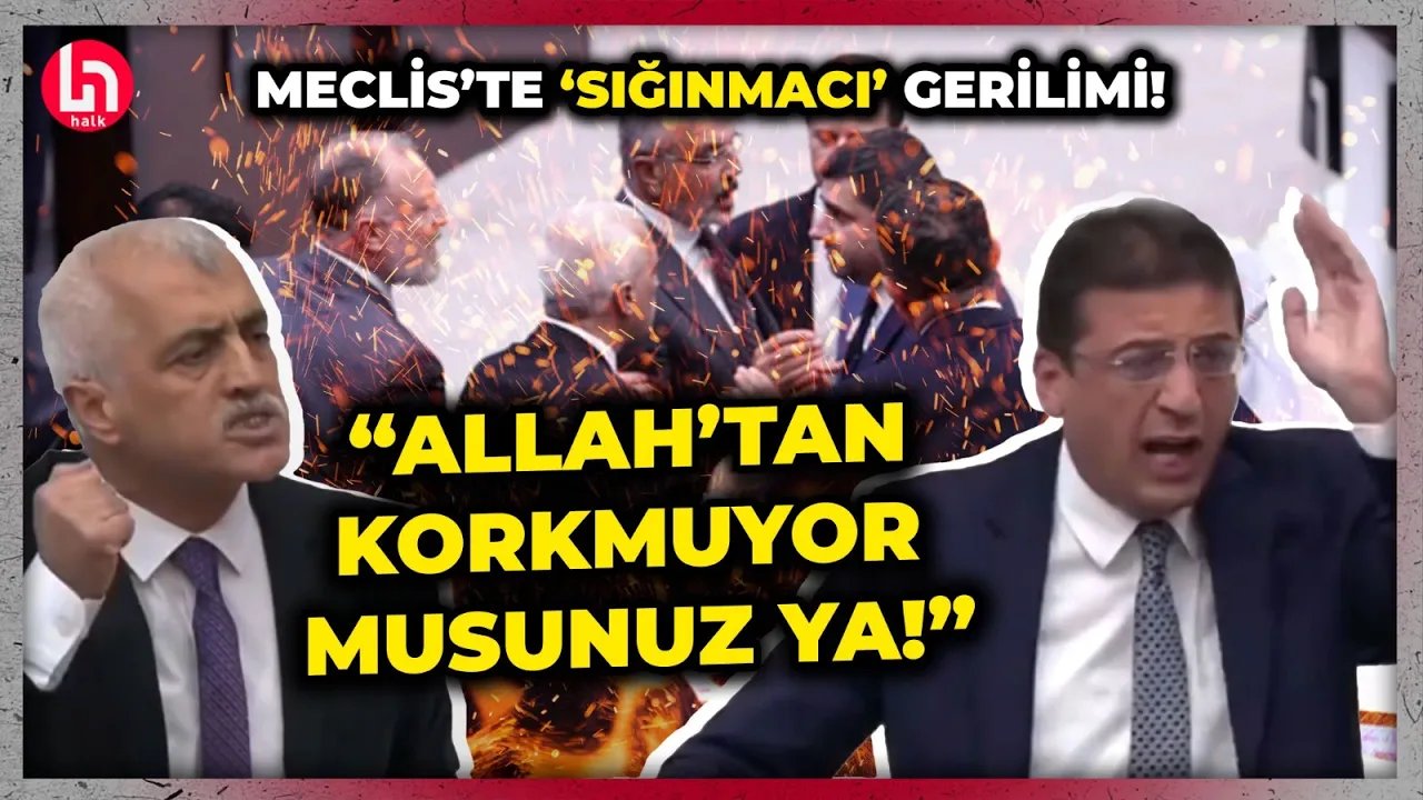 Meclis'i birbirine katan 'sığınmacı' gerilimi: "Türkiye'yi sığınmacı deposu haline getirdiniz!"