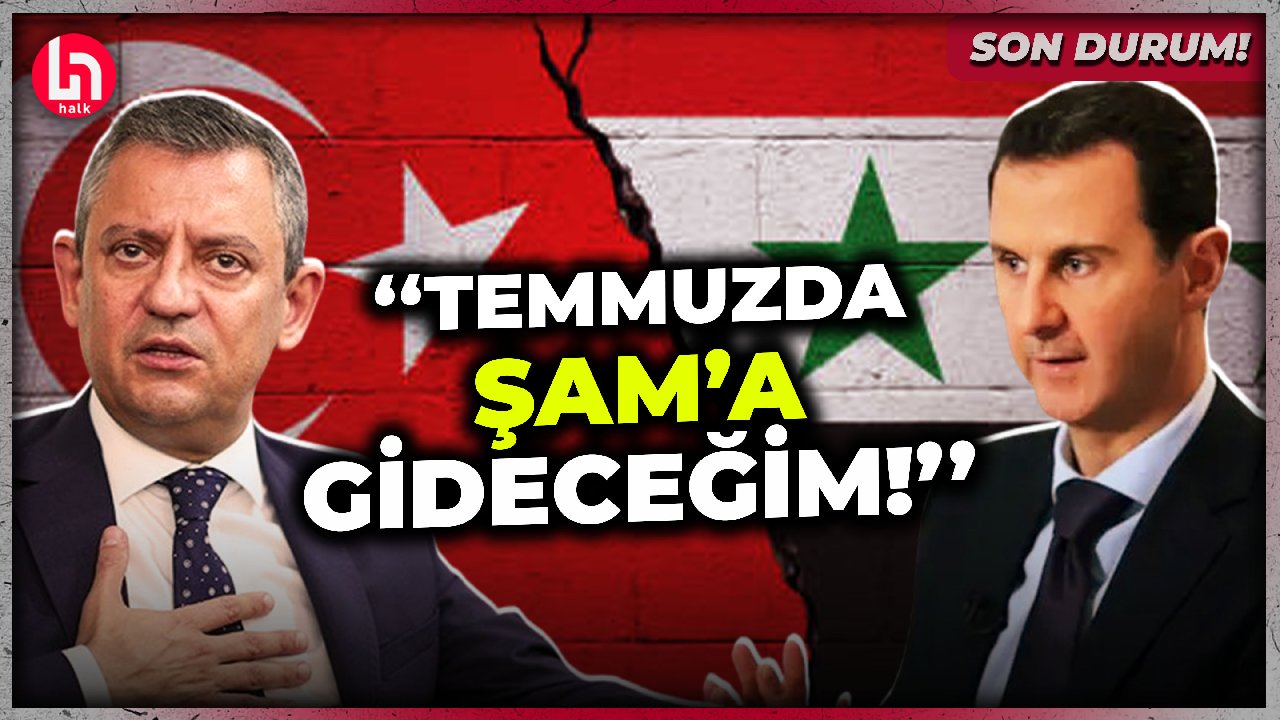 SON DURUM! CHP lideri Özgür Özel'den Suriye'ye ziyaret!