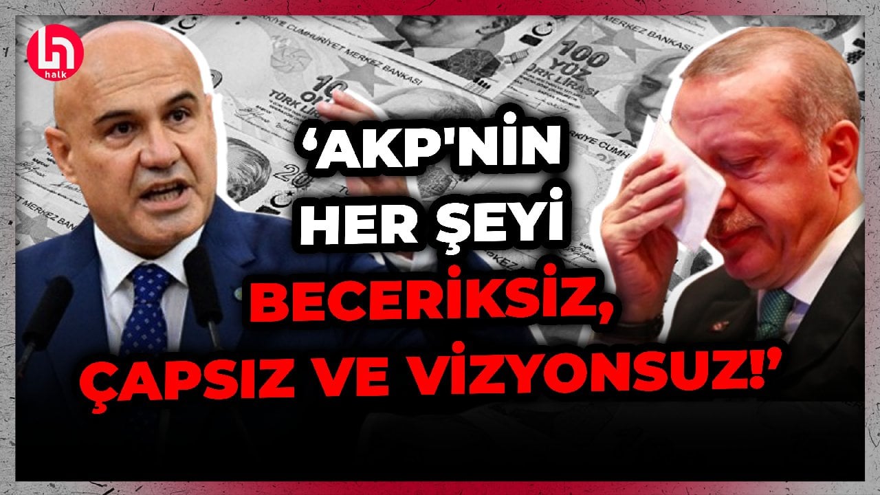 Turhan Çömez 'Beceriksizlik ve rant' dedi, ekonomi üzerinden Erdoğan'a çok sert yüklendi!