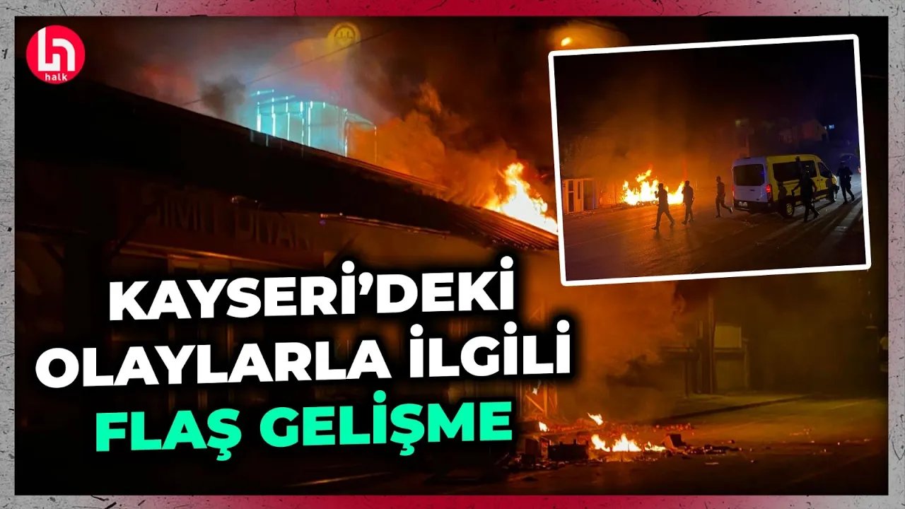 Kayseri günlerdir diken üstündeydi! Çok sayıda ev ve iş yeri yakıldı... İşte tutuklanan kişi sayısı!