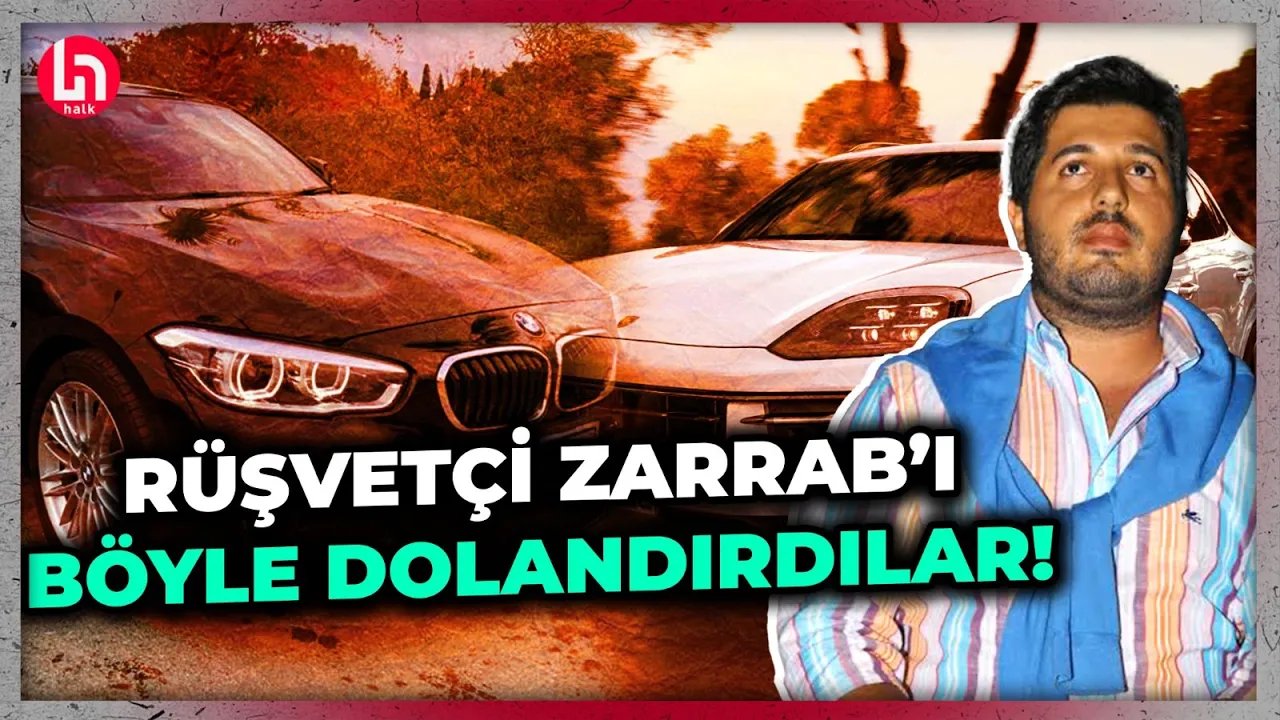 Film gibi dolandırıcılık: ABD'ye kaçan Rıza Zarrab'ın BMW marka aracı da şebekenin eline geçti!
