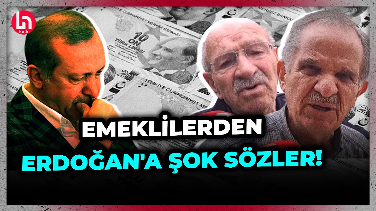 Emeklilerden Erdoğan'ı şoka uğratacak sözler: Zengin katlıyor, ben bugün aç kaldım!