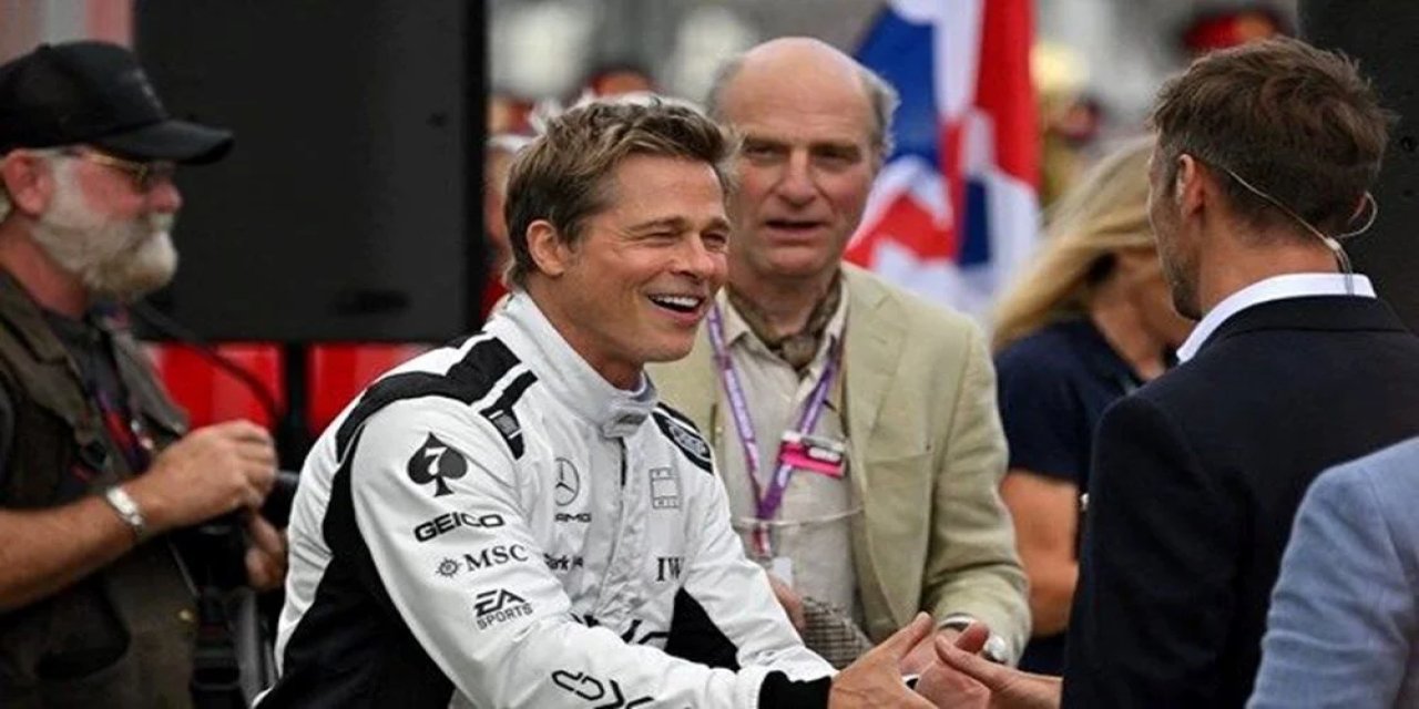 Hız Tutkunları Gün Sayıyor: Brad Pitt'in Formula 1'inden İlk Kare Geldi