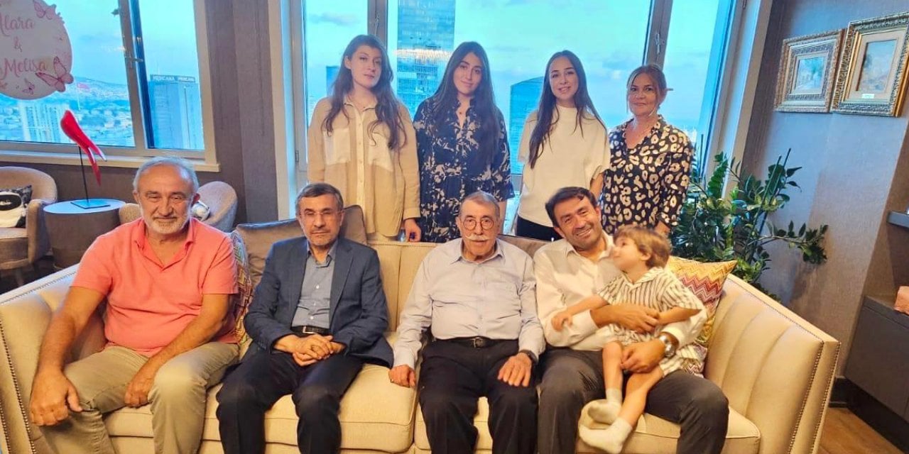 AKP'li Abdulkadir Aksu Evinde Eski İran Cumhurbaşkanı Ahmedinejad’ı ağırladı