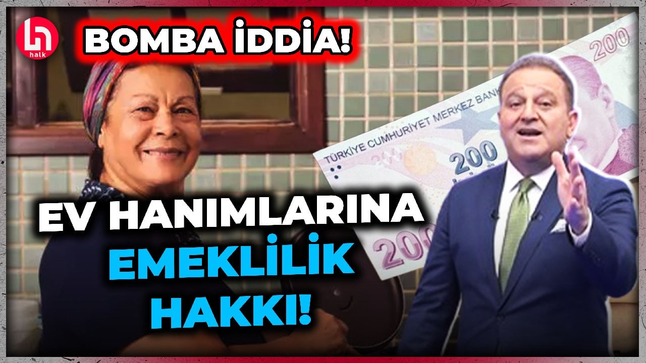 Ev hanımlarına emeklilik hakkı mı geliyor? Şartları neler? Ekrem Açıkel'den bomba iddia!