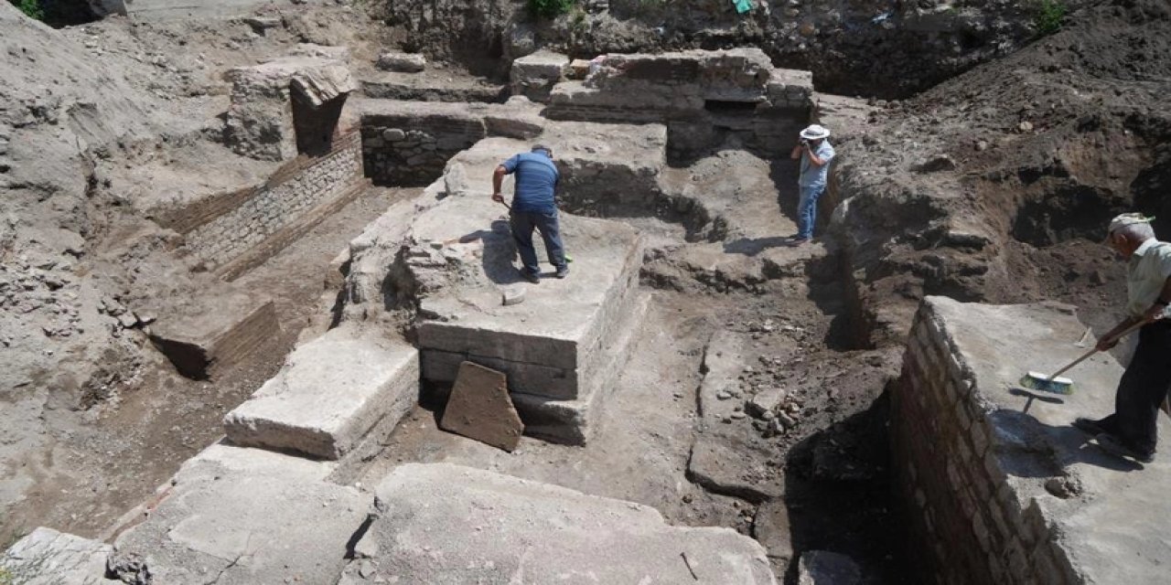 Bolu'da Apartman İnşaatı Sırasında Roma Dönemine Ait Hamam Ortaya Çıktı