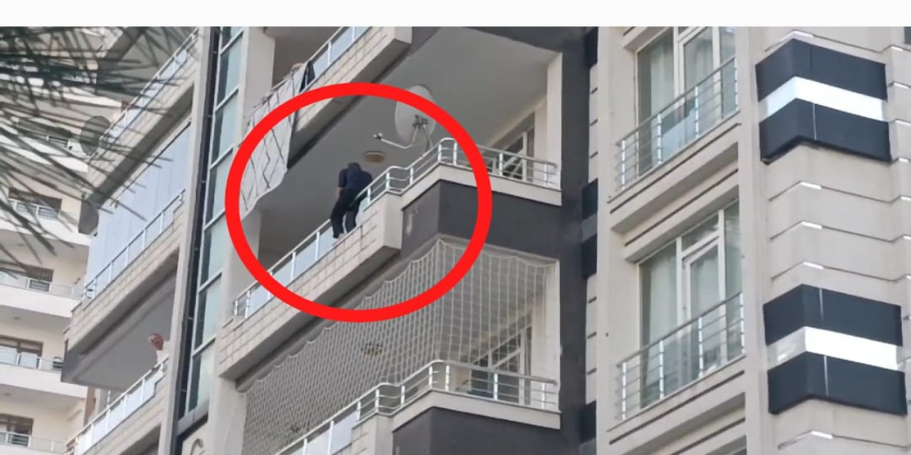 Diyarbakır'da Cinnet: Evini Yakıp, 5. Kattan Atlamak İstedi
