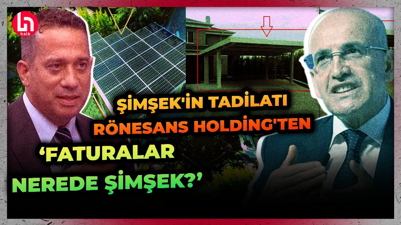 Şimşek'in evine Rönesans Holding'ten tadilat; Faturası kimden? Ali Mahir Başarır'dan flaş sözler!