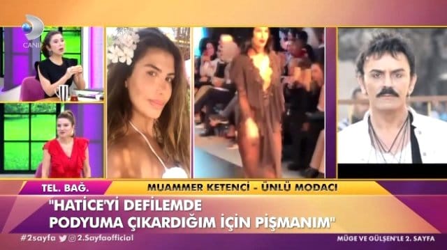 Hatice olay olan kalça hareketiyle ilgili konuştu