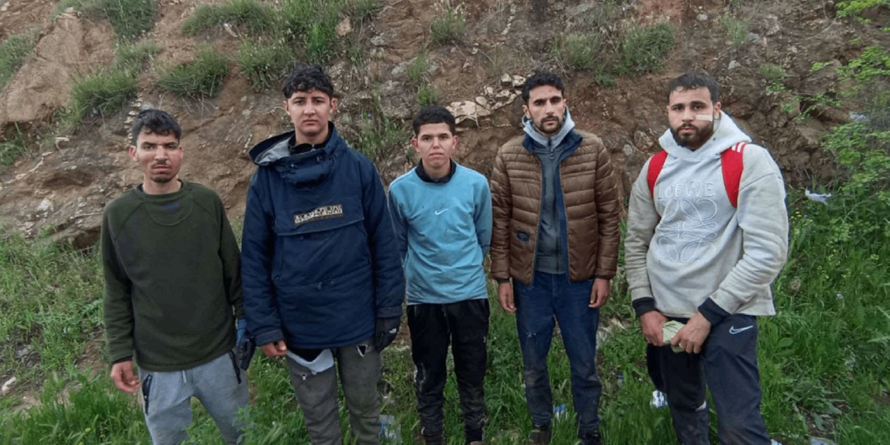 Sınırı Geçmeye Çalışan Filistinli ve Faslı Kaçaklar Yakalandı
