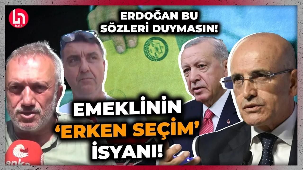 Erdoğan ve Mehmet Şimşek bu sözleri duymasın! Emekliden gündemi sarsacak 'erken seçim' isyanı!