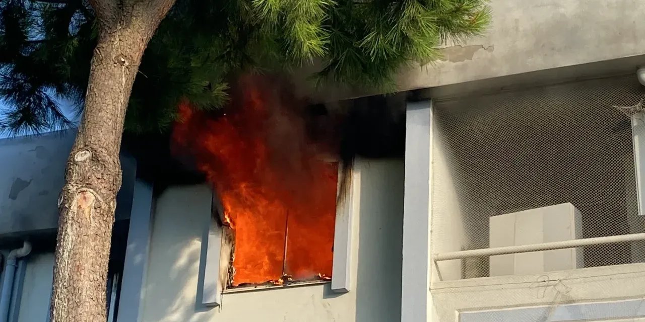 Alev Alev Yanan Apart Kayıt Dışı Çıktı!