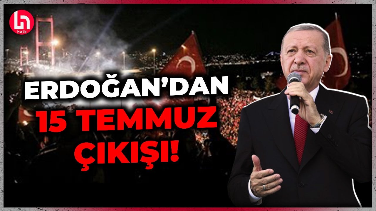 Cumhurbaşkanı Erdoğan'dan 15 Temmuz mesajı: Darbeye tiyatro diyenleri...!