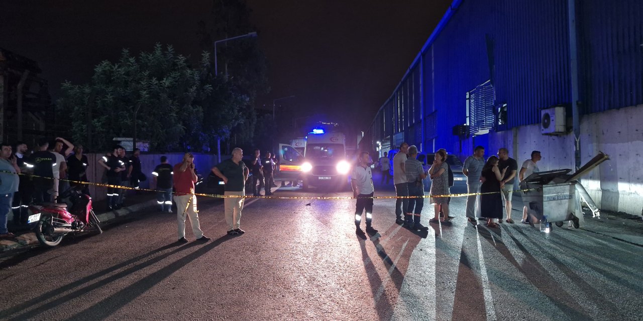 Hatay'da Fabrika Yangını!