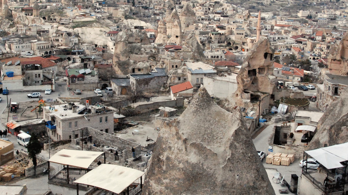 Kapadokya’da yıkılan kaçak yapı sayısı 53’e ulaştı