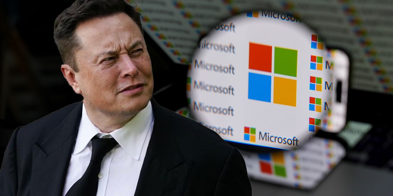 Elon Musk Microsoft'la dalga geçti