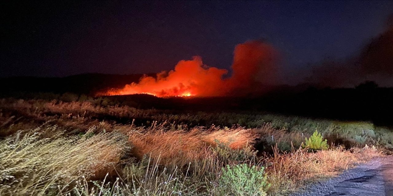 Çanakkale yangını 18 saat sonra kontrol altına alındı