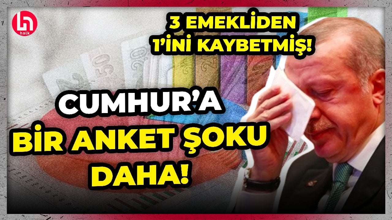 Cumhur İttifakı'na anketlerde emekli şoku! Oy kaybı devam ediyor!