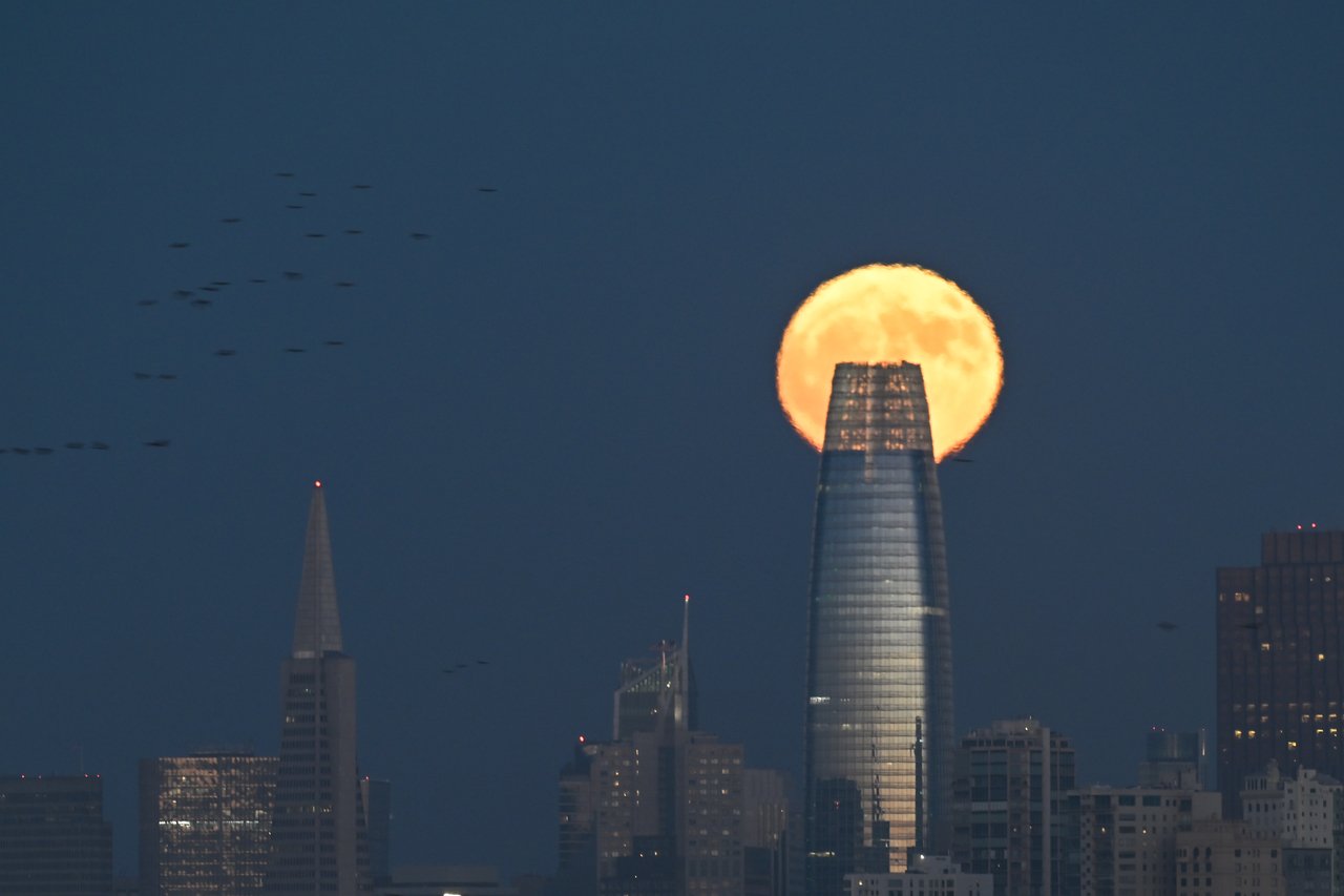 San Francisco'da "Geyik Dolunayı"