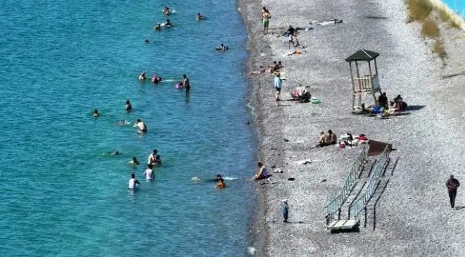 Denizi olmayan kente turistler yüzmek için akın ediyor: Bu yıl hedef 1 milyon turist ağırlamak