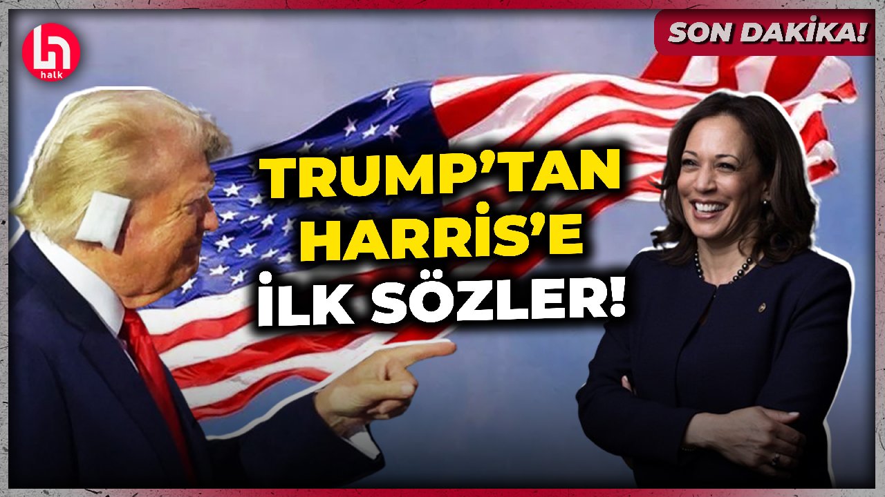 SON DAKİKA! Donald Trump'tan yeni aday Kamala Harris'e şok sözler!