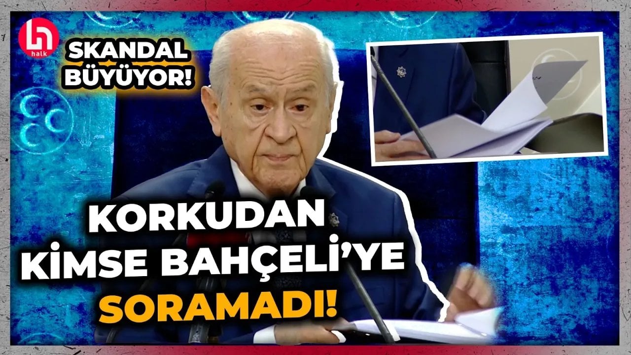 Bahçeli, çoğu gazeteci 154 ismi açık açık tehdit etti: İşin vahimi kimse soru soramadı!