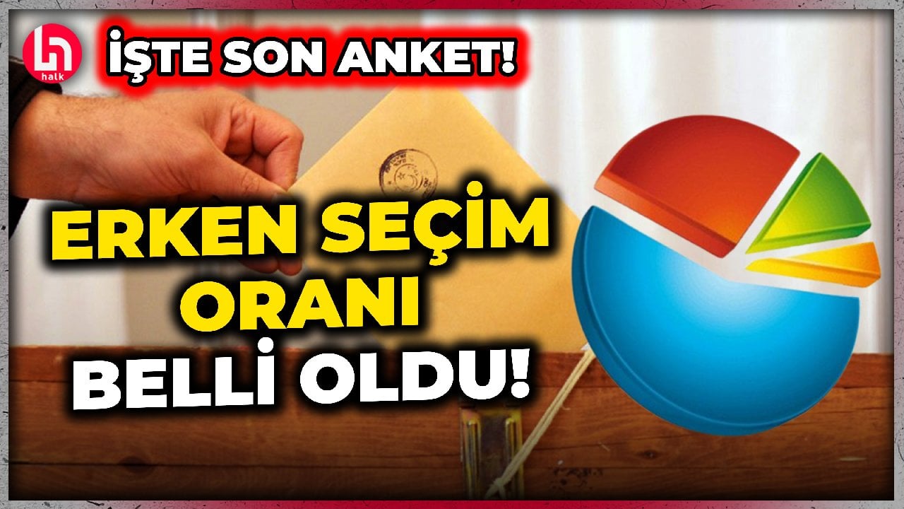 Erken seçim isteyenlerin oranı ne? İşte sürpriz anket sonuçları!