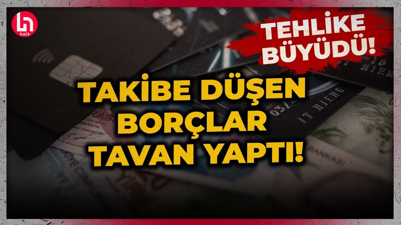 Takibe düşen borçlar tavan yaptı! Batık kredi kartı borçları bir yılda yüzde 245 arttı!