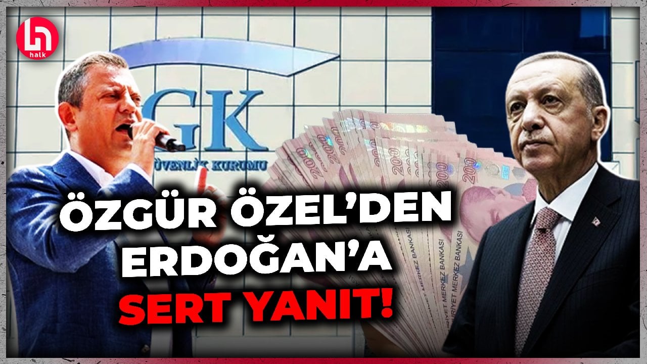 CHP lideri Özgür Özel'den Erdoğan'a sert çıkış: Yediğinizin, içtiğinizin hesabını bize ödetemezsin!