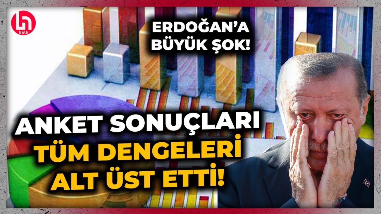 YİNE GERİDE KALDI! İktidara yakın şirketin anketinde çarpıcı 'Erdoğan' sonucu: 'Ülke batıyor'